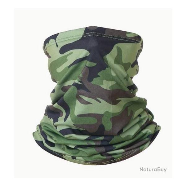 Cache cou treillis kaki