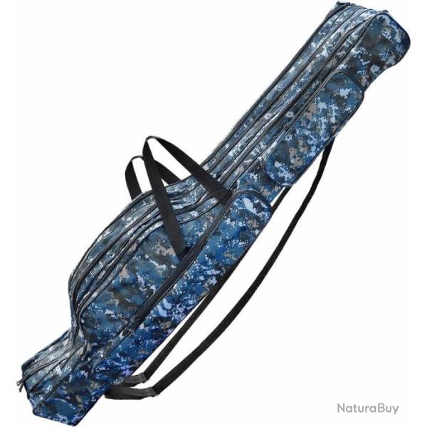 Sac Canne  Pche Fourreau Portable Pliable Housse Canne  Pche 150cm tanche Plusieurs Poches