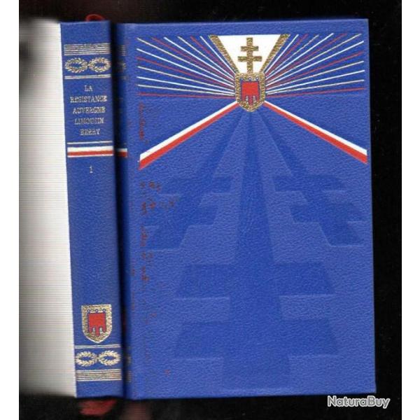 la r�sistance en auvergne, limousin, berry en 2 vol. colonel r�my , les fran�ais dans la r�sistance