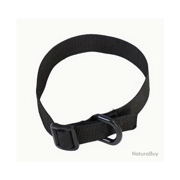 Lot de 2 petites sangles noire pour crosse