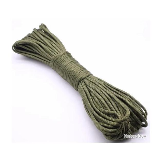 Paracorde - Vert Kaki - 30m