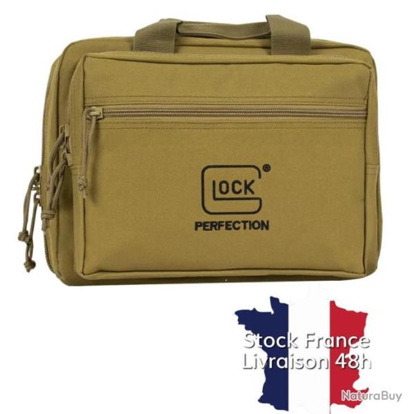 Sac Glock Perfection Double Compartiment - Tan - Envoi rapide depuis la France