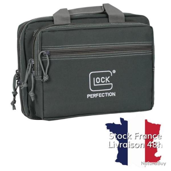 Sac Glock Perfection Double Compartiment - Gris - Envoi rapide depuis la France