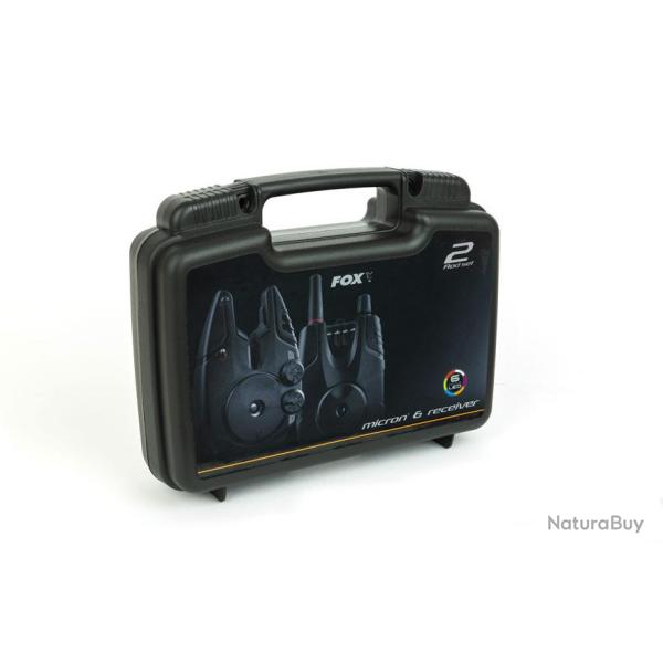 Coffret Centrale Carpe FOX Micron MX 3 d�tecteurs