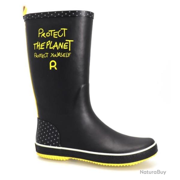 Botte femme Protect the Planet Noir