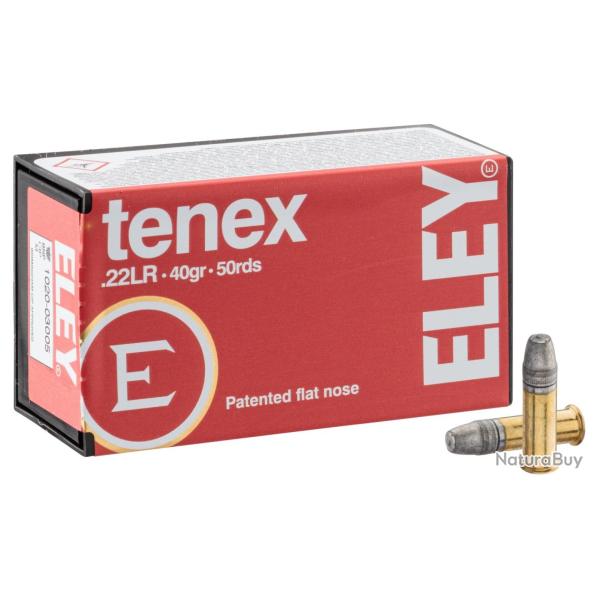 Cartouches Eley Tenex cal. 22 LR x 50