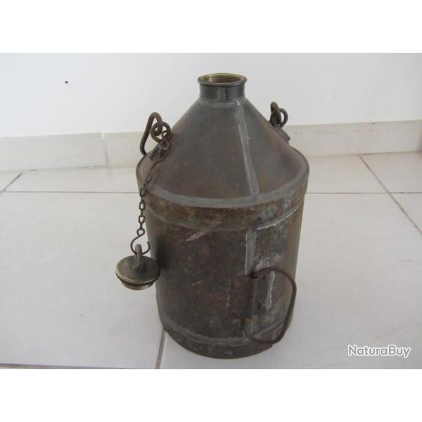 Bidon/cruche en t�le Sncf 1930/40