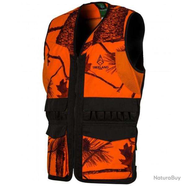 Gilet Treeland camo Camo orange forest