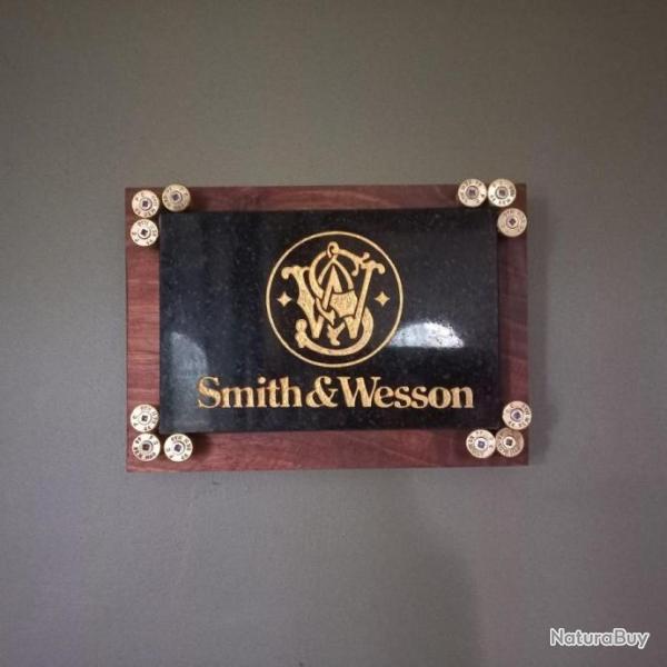 Superbe d�coration " SMITH & WESSON "