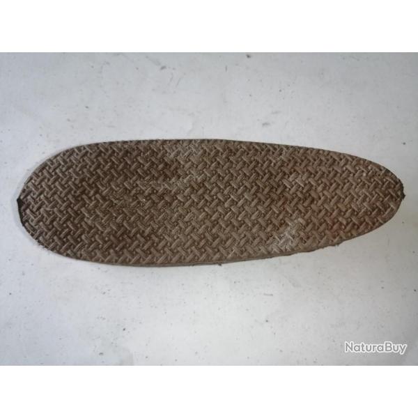 NEUF 25mm Plaque de couche marron blanc amortissante caoutchouc souple tendre molle fusil carabine