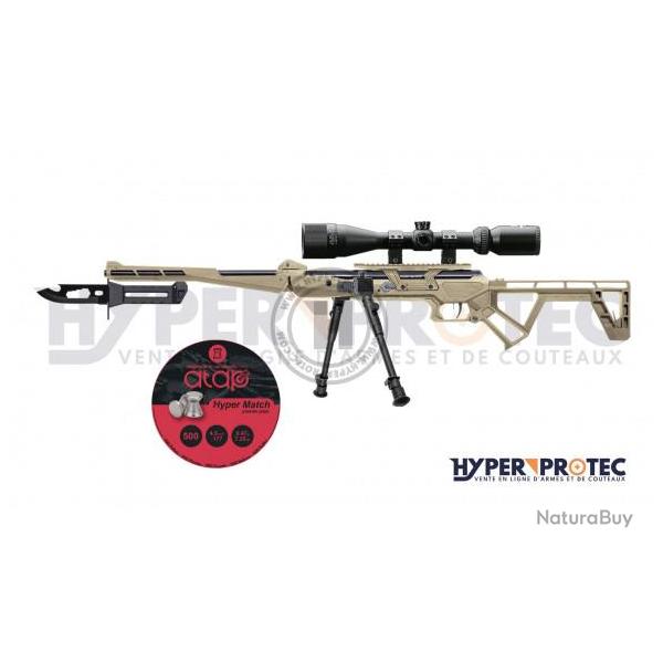 Pack BM8 Black Bunker + Lunette + Plomb + Bipied