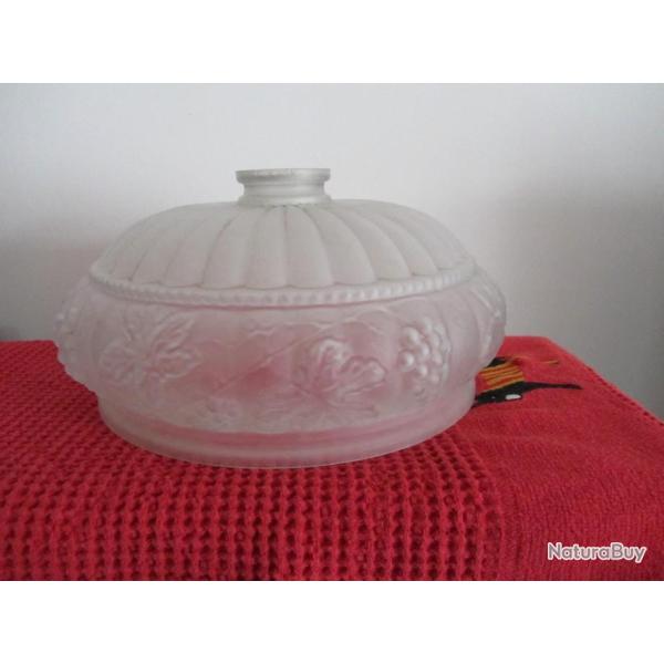 Lustre/Vasque en verre 1900/1920