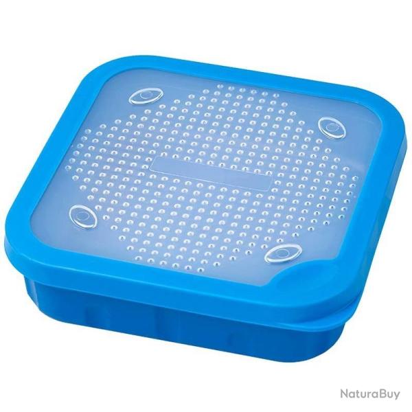 BOITE A ESCHES MATCH COUVERCLE A TROUS BLEUE 1L