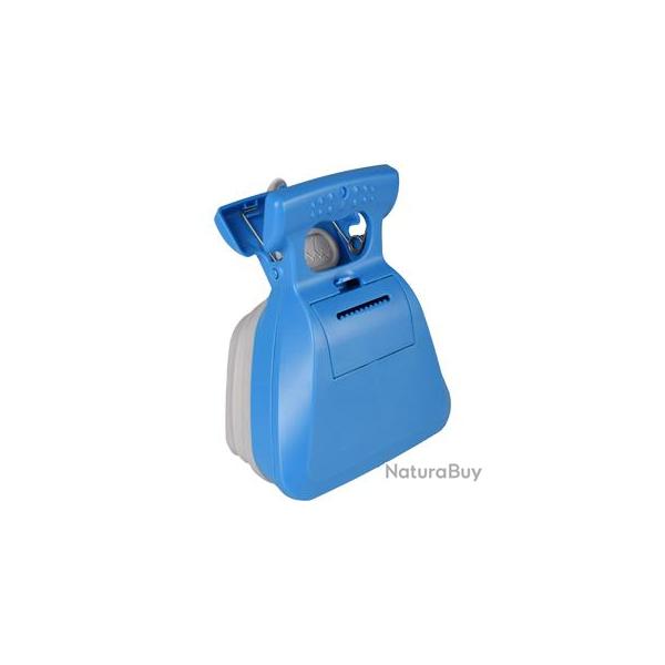 PELLE RAMASSE CROTTES PLIABLE FIA L BLEU 15X6.5X18CM AVEC SAC A CROTTES