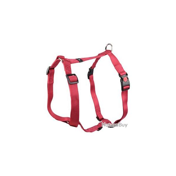 HARNAIS H ZIGGI ROUGE CERISE 70-110CM 25MM XL