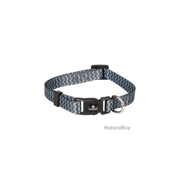 COLLIER SINAM VERT/GRIS 20-35CM 10MM