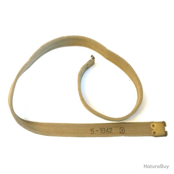 Bretelle toile originale fusil Enfield MK3 ou n 4  date 5- 1942
