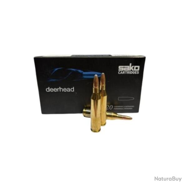 Munitions SAKO Cal.243win DEERHEAD SP 6.5g 100gr par 60