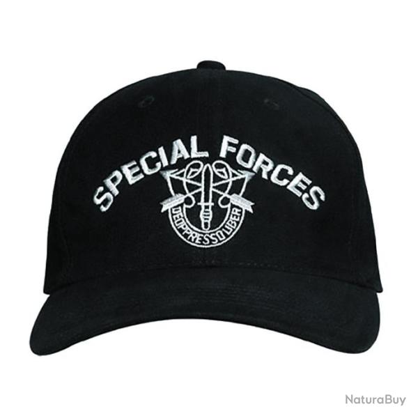 Casquette Baseball Special Forces (101 Inc) Noir