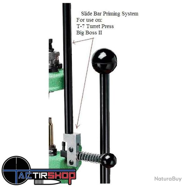 Distributeur d'amorces pour presse Redding Turret T7 et Big Boss