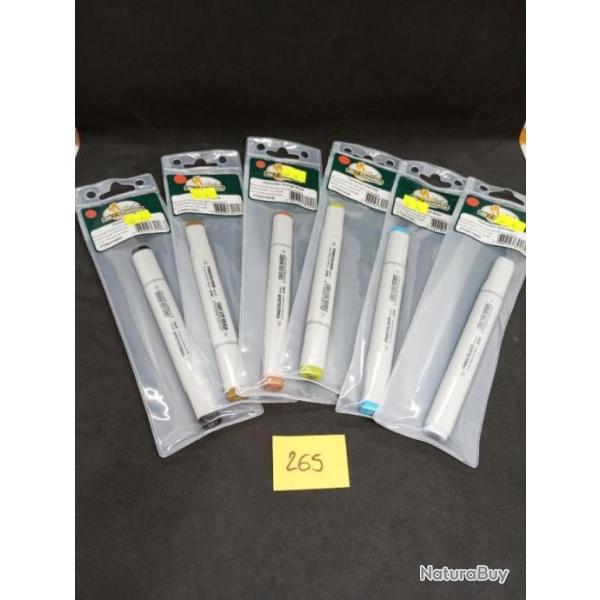 Selection 6 feutres fine colour