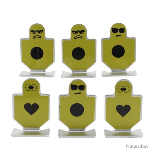 lot de 12 cibles de tir tactiques, en m�tal Mod�le au choix ! B