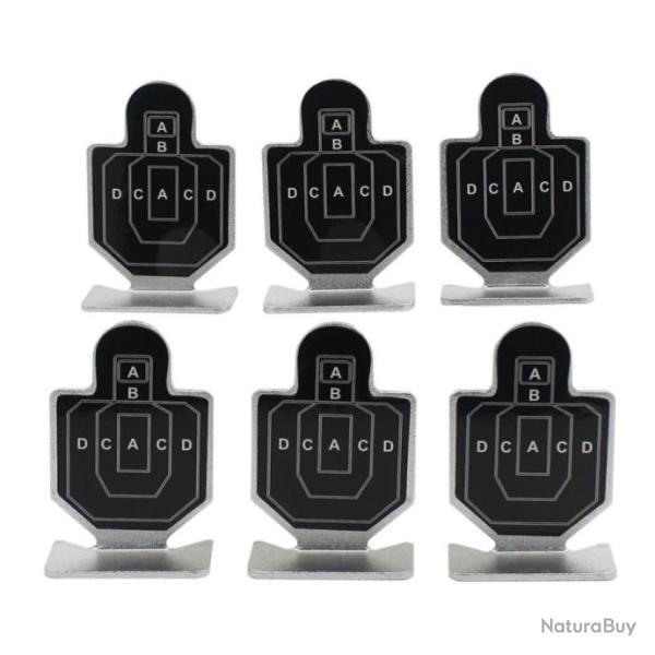 lot de 12 cibles de tir tactiques, en m�tal Mod�le au choix ! C