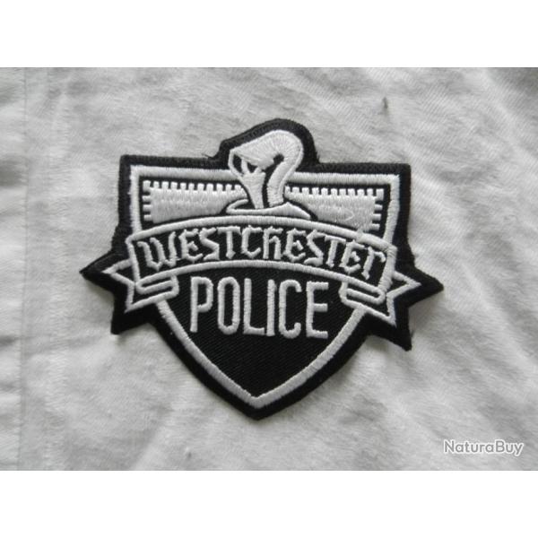 ancien insigne badge de Police US am�ricain Westchester