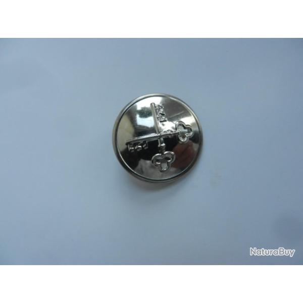 bouton d'uniforme de ma�tre d'h�tel - concierge diam�tre 25 mm