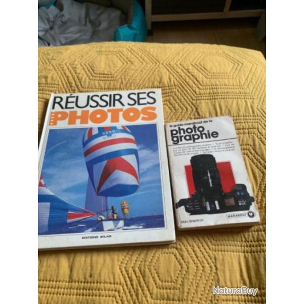 2 livres guide de la photographie et r�ussir ses photos