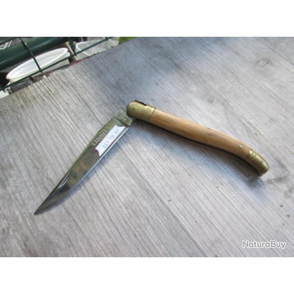 couteau pliant LAGUIOLE acier 440 (h)