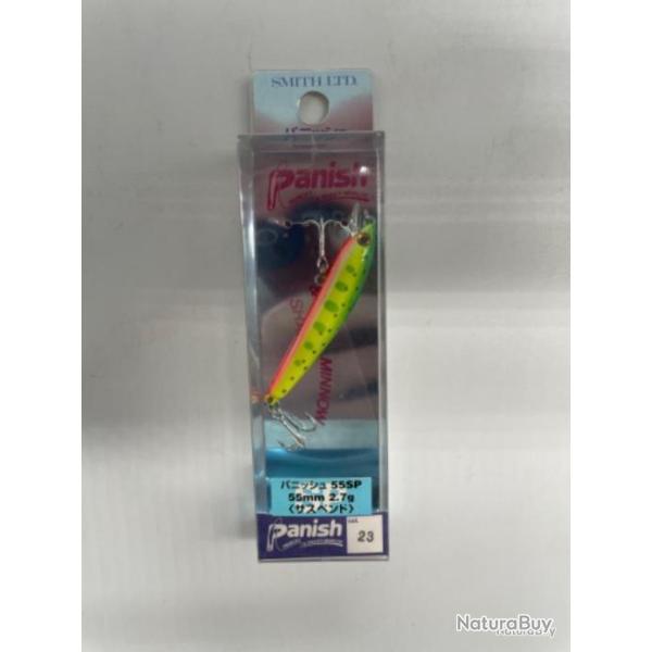 Leurre dur de p�che truite Smith LTD panish 55SP col 23