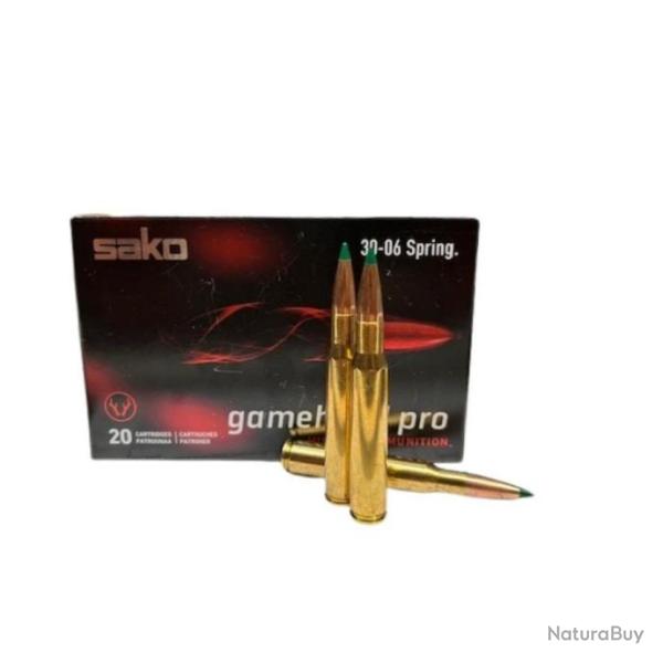 Munitions SAKO 30-06 GAMEHEAD PRO 10.7g 165gr par 20