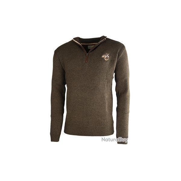 Pull col zip Treeland Sanglier