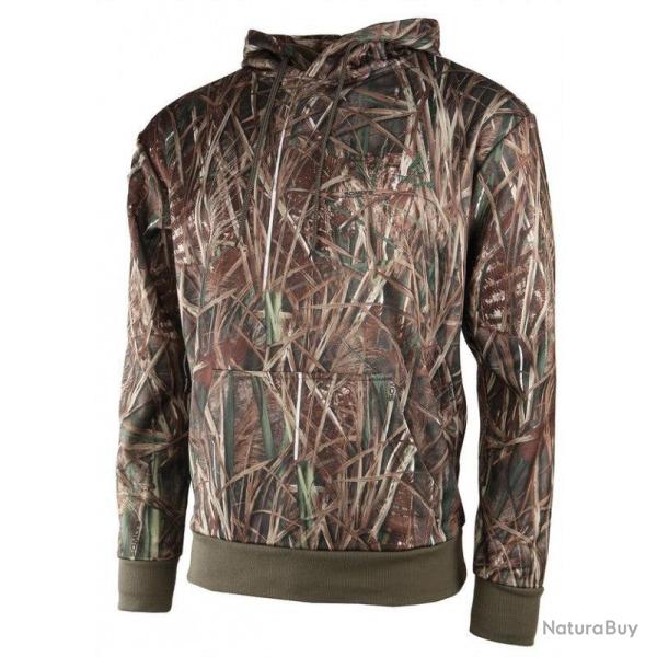 Sweat � capuche Treeland polaire Camo forest Camo roseaux