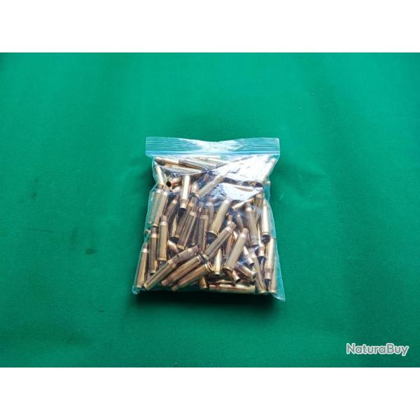 100 douilles Remington 7mm-08 Rem tir�es une fois