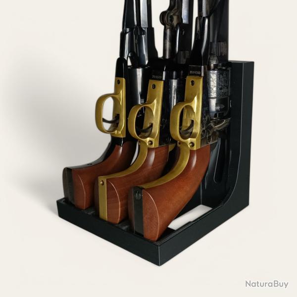 Ratelier pour 3 Revolvers � Poudre Noire