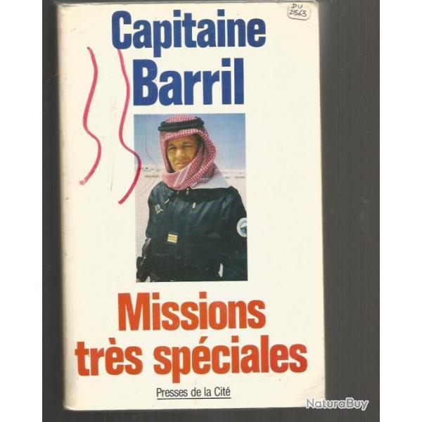 capitaine barril , missions tr�s sp�ciales paul barril Gendarmerie . gign presses de la cit�