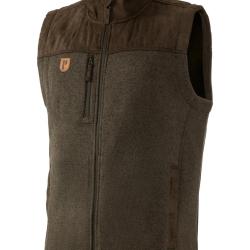 Gilet polaire Couleur Vert