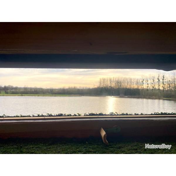 Hutte de chasse dans l'Aisne, vall�e de l'Oise