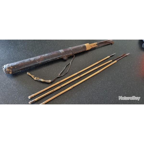 Carquois � identifier ? Indon�sie,  7 fl�ches