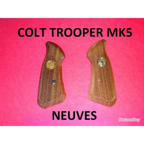 plaquettes NEUVES de COLT TROOPER MK5 - VENDU PAR JEPERCUTE (s1328)