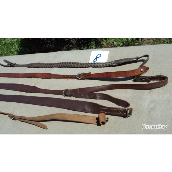 lot N� 8  bretelles fusil / carabine