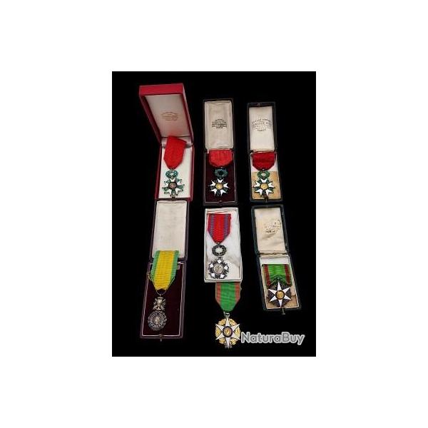 Lots m�dailles �maill�es