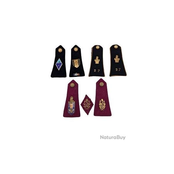 Lots �paulettes fran�aises