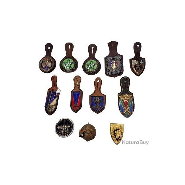 Lots pucelles / insignes