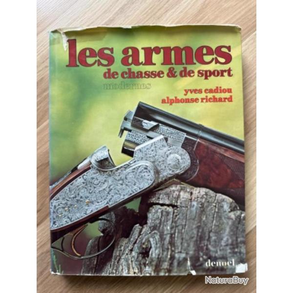 Livre les armes de chasse et de sport