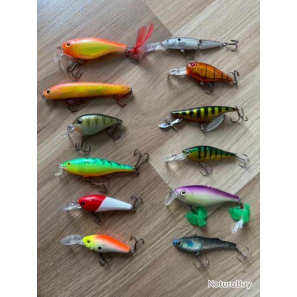 Lot de poisson nageur, Caperlan, Storm Rapala