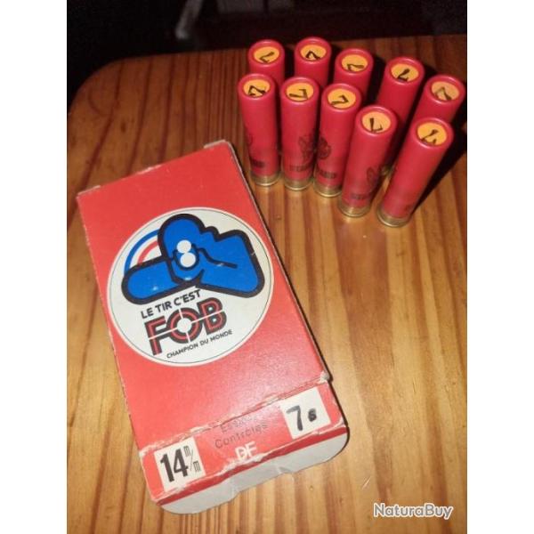 Boite de 10 cartouches 14mm N�7