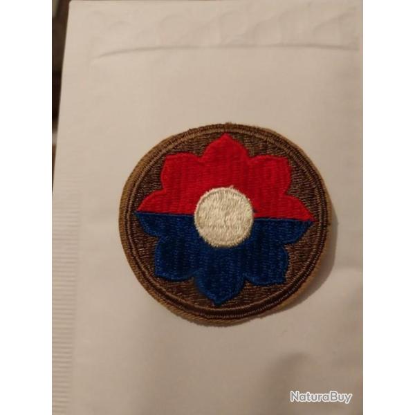 Patch arm�e us 9th INFANTRY DIVISION ww2 original 1